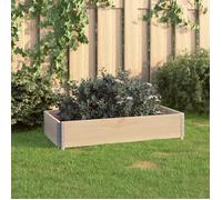 Jardinière surélevée - vidaXL - 50x100 cm - Bois de pin massif - Empilable - Rectangulaire