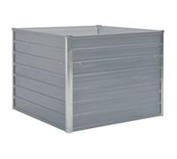 Jardinière - SURENHAP - J12291 - Acier galvanisé - 100 x 100 x 77 cm - Gris