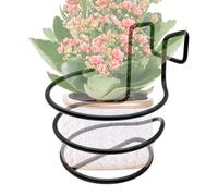 Jardinière suspendue pour garde-corps de balcon | étagères en fer pour | paniers en métal pour pots et clôtures | pour la décoration d'espaces extérieurs tels que balcon, patio et jardin