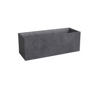 ARTEVASI Jardiniere - SYDNEY - Plastique - Anthracite - 100 cm - 98 L - Dimensions: 99.5x39.5x43 cm anthracite