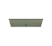 Garden ID Jardinière Terraflor – Solide – Vert de gris 80 cm, Réserve d'eau, 100% recyclable