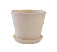 jardinière Terrarium Pot de Fleurs coloré Rond pour Plantes succulentes, Pot de Fleurs pour pépinière, Plateau pour Plantes de Jardin, décoration de Bureau Plantes aériennes(O,XXL 3000ML)
