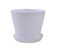jardinière Terrarium Pot de Fleurs Rond Couleur Bonbon, Pot de Bureau, Balcon, Maison, Jardin, décoration d'extérieur Plantes aériennes(A,2XL 3000ML)