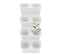 Jardinière verticale d'intérieur ou d'extérieur à plusieurs niveaux | Jardinière surélevée pour cour, terrasse, balcon, pelouse, prairie, décoration d'intérieur