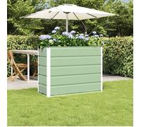 vidaXL Jardinière 100 x 40 x 75 cm Vert Acier