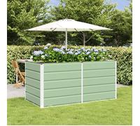 Jardinière - VIDAXL - 160 x 80 x 75 cm - Vert - Acier & plastique - Intérieur/Extérieur