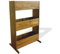 Vidaxl Lit Surélevé De Jardin À 3 Niveaux Bois Massif D'acacia