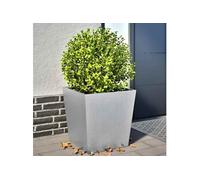 Jardinières 2 pcs 50x50x50 cm acier galvanisé G