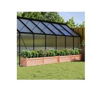 Jardinières 2 pcs bois massif douglas