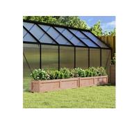 Jardinières 2 pcs bois massif douglas
