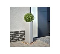 vidaXL Jardinières triangulaires 2 pièces 30 x 26 x 75 cm acier galvanisé