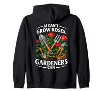 Jardiniers Contre IA Jardin Humour Plantes Gardening Garden Sweat à Capuche