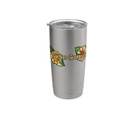 Jardiniers de fleurs de la déesse du jardin Gobelet isotherme en acier inoxydable double paroi