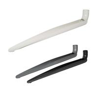 Jardinion goulotte de drainage pliable 9 x 150cm Descente de gouttière flexible caniveau exterieur pour évacuation des eaux pluviales blanc