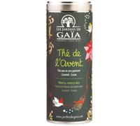 JARDINS DE GAÏA Thé de l'Avent Sachet 100 g - Thé Noir et Vert Parfumé - Caramel - Cacao