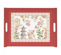 JARDINS D'ORIENT Plateau en mélamine 52x37 cm