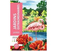 Collectif – Coloriages mystères : Jardins extraordinaires – Broché