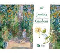 Jardins / Gardens Edition bilingue anglais-français - Hélène Kérillis - Leon Arts & Stories - broché - Album jeunesse dès 3 ans
