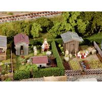 Jardins ouvriers avec hangars Faller 180494 H0