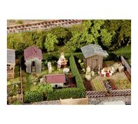 Jardins Ouvriers Avec Hangars Faller 180494 H0-Faller