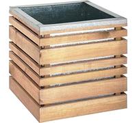 Bac LIGN Z 50 l L50xP50xH50cm l Teinté marron l 95 Litres