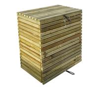 Jardipolys Composteur en Bois avec trappes - 320 L - KÜB
