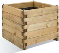 Jardipolys - Jardinière Carrée Oléa 60 litres JARDIPOLYS