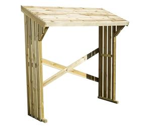 Jardipolys Mini abri-bûches Olbia - Petit Volume - 179 x 68 cm - Cerland