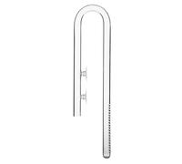 JARDLI Lily Pipe Inflow Verre d'aquarium (20 mm pour tuyaux de 19/25 mm)
