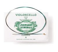 Jargar Classic A acier chromé - jeu de 4 cordes - corde de violoncelle - Dolce - Calibres de cordes/Tension 0,74mm/16,3kp/35.8lbs
