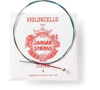 Jargar Classic A acier chromé - jeu de 4 cordes - corde de violoncelle - Forte - Calibres de cordes/Tension 0,76mm/18,5kp/40.7lbs