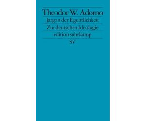 Jargon Der Eigentlicheit