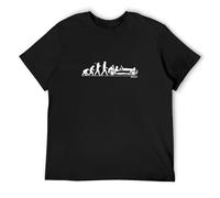 jargon Evolution of Man Caterham 7 Seven T-Shirt Black L