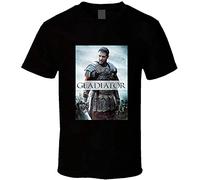 jargon Gladiator Russell Crowe 1 T Shirt Black XXL