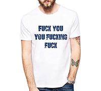 jargon Shameless TV Series Lip Gallagher T-Shirt Mens Round Neck Short Sleeves Casual T-Shirt White S