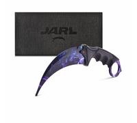 JARL Couteau CS:GO Entraînement & Collection - Répliques des Couteaux Counter-Strike avec Lame non Aiguisée en Acier Inoxydable - Cadeau pour les Fans de CS:GO avec Boîte Premium