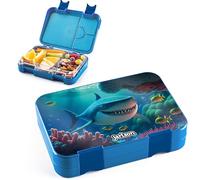 Jarlson boite a gouter enfant TONI - lunch box avec 6 compartiments - Bento Box sans BPA - pour l'école et la maternelle - Lunch box jardín de infantes, escuela