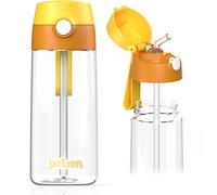 Jarlson® - Gourde Enfant EMI - bouteille enfant 500 ml - Gourdes sans BPA - avec de la paille - pour l'école, les sports et la maternelle