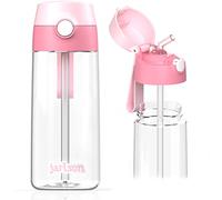 Jarlson® - Gourde Enfant EMI - bouteille enfant 500 ml - Gourdes sans BPA - avec de la paille - pour l'école, les sports et la maternelle