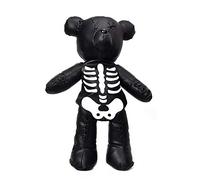 JARMAY Sac À Dos Gothique Ours Squelette One Eyes Cute Harajuku Kawaii Bags Punk Style Skull Bags Designer Fashion Backpacks, for School Life Work,Noir