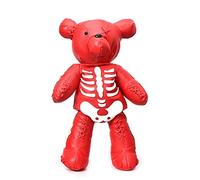 JARMAY Sac À Dos Gothique Ours Squelette One Eyes Cute Harajuku Kawaii Bags Punk Style Skull Bags Designer Fashion Backpacks, for School Life Work,Rouge