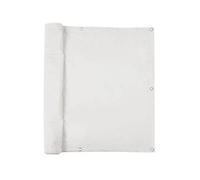 jarolift Brise Vue pour Balcon, Revêtement et Pare Vue de Balcon, Protection Contre Le Vent et Le Soleil, Étanche Á l'eau, 500 x 75 cm (24 Oeillets), Blanc crème