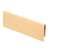 jarolift Clip De Fixation en PVC Bande D‘extrémité pour Brise Vue Canisse De Couverture Accessoires pour Brise-Vue, 5 m De Longueur, Bambous