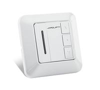 jarolift Émetteur mural radio 1 canal TDRC 01W Émetteur radio, pour moteurs radio TDEF & moteurs tubulaires avec récepteur radio jarolift, 433,92 MHz