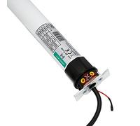 jarolift Moteur Électromécanique Universel Uni 40 Sans Fil Commande De Volets Roulants Force De Traction 27 kg + Kit D‘Arbre De Volet Roulant Potence Nr. 5