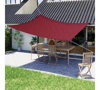 jarolift Voile d'ombrage Pare-Soleil rectangulaire, Hydrofuge, Brise-Soleil pour terrasse, Jardin, Balcon, Tissu Polyester 400 x 200 cm, Bordeaux