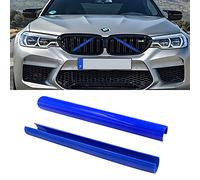 Jaronx Compatible avec BMW V Brace Cover garnitures de calandre V-Brace Wrap Cover Motor Brace Bandes de support pour grille de moteur pour séries 1 2 3 4 5 6 7 F20 F22 F30 F32 G30 G32 G11 G12 (F30/G30, bleu)