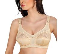 Jarpol 5777 Soutien-Gorge Non-Rembourré Femmes Top Qualité Sans Armatures- Fabriqué En UE, beige,100D