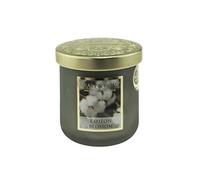 Jarre Bougie senteur Fleurs de Coton à la cire de soja - Durée de combustion jusqu'à 30 heures