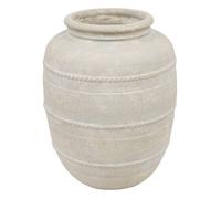 Jarre Romia blanc H46cm - Atmosphera createur d'interieur